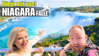  4 Stunden zu den NIAGARA Fällen - FLIEGT mit uns! || USA Auswanderer Vlog #58