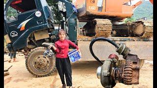 Auto repair: turbocharger replacement for trucks