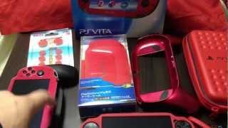 Red PS Vita Accessories