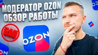 МОДЕРАТОР OZON - ОБЗОР РАБОТЫ | КАКОЙ ЗАРАБОТОК? Стоит ли РАБОТАТЬ?