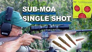 Shooting Sub MOA with the Parkwest Arms SD-10!