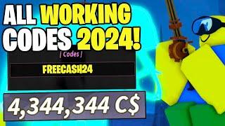 *NEW* ALL WORKING CODES FOR FISCH IN 2024! ROBLOX FISCH CODES