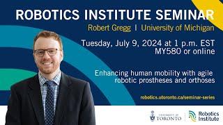 U of T Robotics Seminar: Robert Gregg