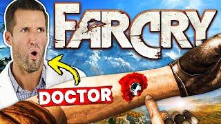 ВРАЧ смотрит самые дикие анимации лечения из Far Cry