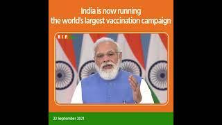 India is now running the world's largest vaccination campaign