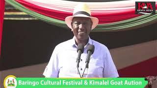 NO JOKES! LISTEN TO PRESIDENT RUTO'S FURIOUS SPEECH IN BARINGO AT THE KIMALEL GOAT AUCTION!