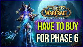 WoW Classic - Buy These for Phase 6 | Preparing for NAXXRAMAS