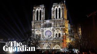 Notre Dame reopening: Macron joined by Trump and world leaders for Paris ceremony – watch live