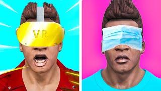 Billionaire Gamer VS Poor Gamer In GTA 5