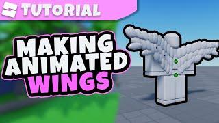 How To Make Animated Wings | ROBLOX Skinned Mesh Tutorial