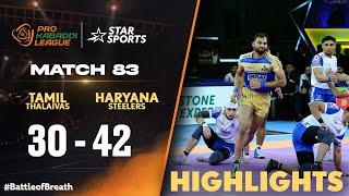 Haryana Steelers register their 12th win of the season | HIGHLIGHTS | #ProKabaddiOnStar 2024