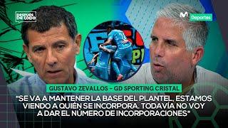 ¿Cuántos REFUERZOS llegarán a SPORTING CRISTAL? GUSTAVO ZEVALLOS responde | DESPUÉS DE TODO ️