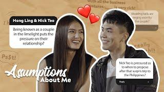 Celebrity Couple Hong Ling & Nick Teo Ideal Wedding Plans? | Assumptions About Me