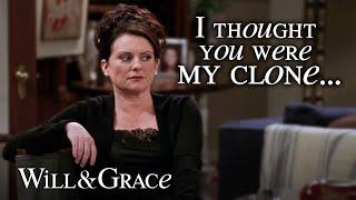 All of Karen Walker's unusual past life stories | Will & Grace