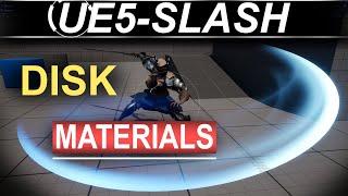 UE5: Slash DISK Materials - (FREE-DOWNLOAD!)