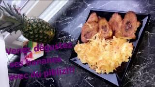 Banane pesé (recette haitienne)