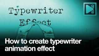 How to make a typewriter video effect in VSDC