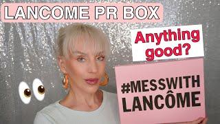 MESS WITH LANCOME PR BOX UNBOXING, REVIEW