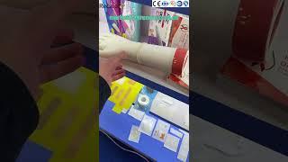 Surgical natural latex gloves, medical surgical gloves. We can customize the packaging for customers