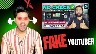 Fake youtuber never trust  || wondershare filmora