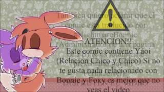 FNAF FoxyXBonnie comic en español (yaoi)