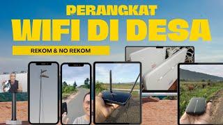 Perangkat Wifi di Desa II mana yang rekom dan Mana Yang No Rekom