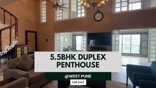 Luxurious 5.5 BHK Duplex Penthouse with 360 degree city view