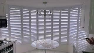 Crafting the Perfect Ambiance: The Timeless Elegance of Wood Shutters! #Oakville #shutters