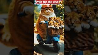 Watch How ONE Cat Becomes the Ruler of the Animal Kingdom #cat #shorts #trending #funnyshorts #aicat