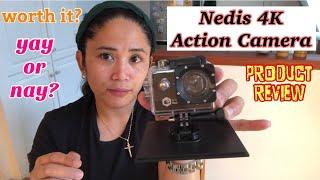 HOW TO USE THE NEDIS 4K ULTRA HD ACTION CAMERA | UNBOXING AND REVIEW NEDIS CAMERA #vlog 28