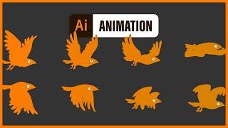 ANIMATION in ILLUSTRATOR - making gifs in Illustrator? Yes, you can! (1 min tutorial)