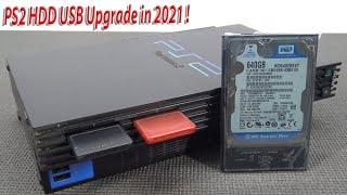 Playstation 2 Phat USB HDD Upgrade in 2021 !