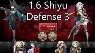 Zenless Zone Zero 1.6. Shiyu Defense 3 node 6 & 7 S | Soldier 0 Anby / Miyabi