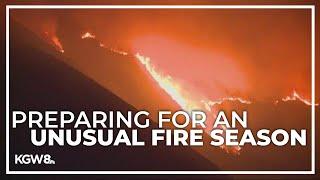Why this fire season looks different in parts of the Pacific Northwest than years past