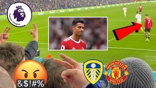 LEEDS FANS GIVE RONALDO DOGS ABUSE vs MAN UTD! | Premier League 2021/22