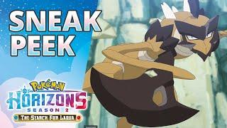 Kleavor vs. Lapras! | Pokémon Horizons: Season 2 | Official Clip