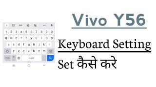 Vivo Y56 Keyboard Settings Setup