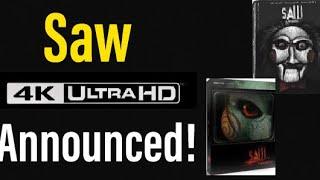 Saw (2004) 4K UHD Blu-ray Announced!