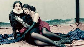 Monica Bellucci and Deva Cassel in Vogue it. 2021