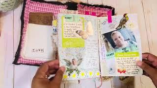 Watch me flip through my very first journals!