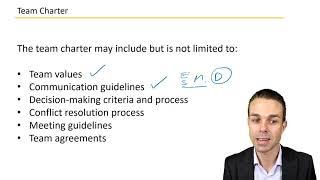 The Team Charter - Key Concepts in Project Management