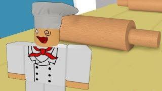 ПОБЕГ от СМЕШНОЙ КУХНИ в ROBLOX / КИД БАНАН