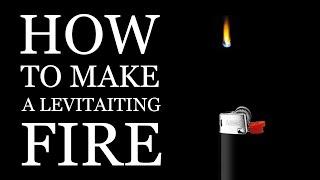 Levitating Fire Experiment | How to make levitating FIRE 