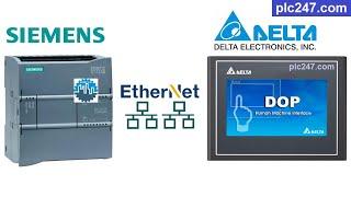 Delta HMI & Siemens S7-1200 "Communication" Tutorial