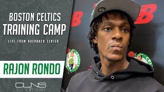 Rajon Rondo RETURNS to Celtics Practice Facility