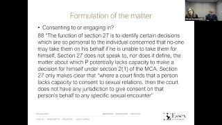 Capacity and sex – the Supreme Court decision in JB