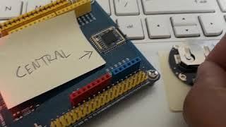 nrf52 central and peripheral demo