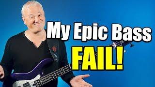 The Worst Mistake I Ever Made On Stage - And How To Avoid It!!