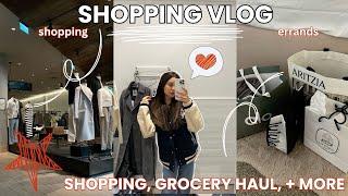 vlog  *shopping, grocery haul, & more* 