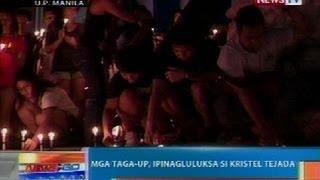 NTG: Mga taga-UP, ipinagluluksa si Kristel Tejada